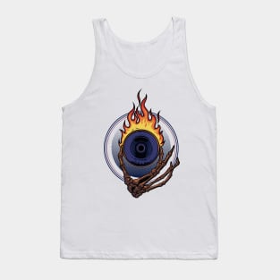 Wheel Fire Illustration Tank Top